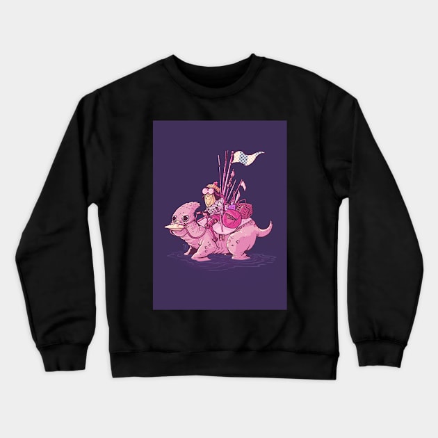 Traveller Crewneck Sweatshirt by LouieJoyce